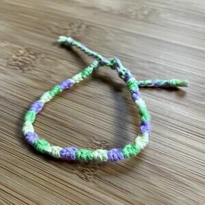 Andrea Woven Bracelet anklet trendy comfortable tie embroidery thread woven gift
